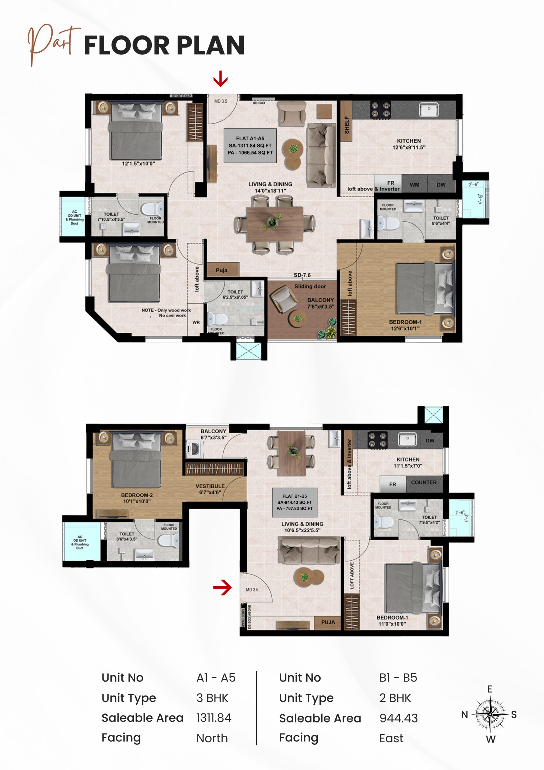 All floor