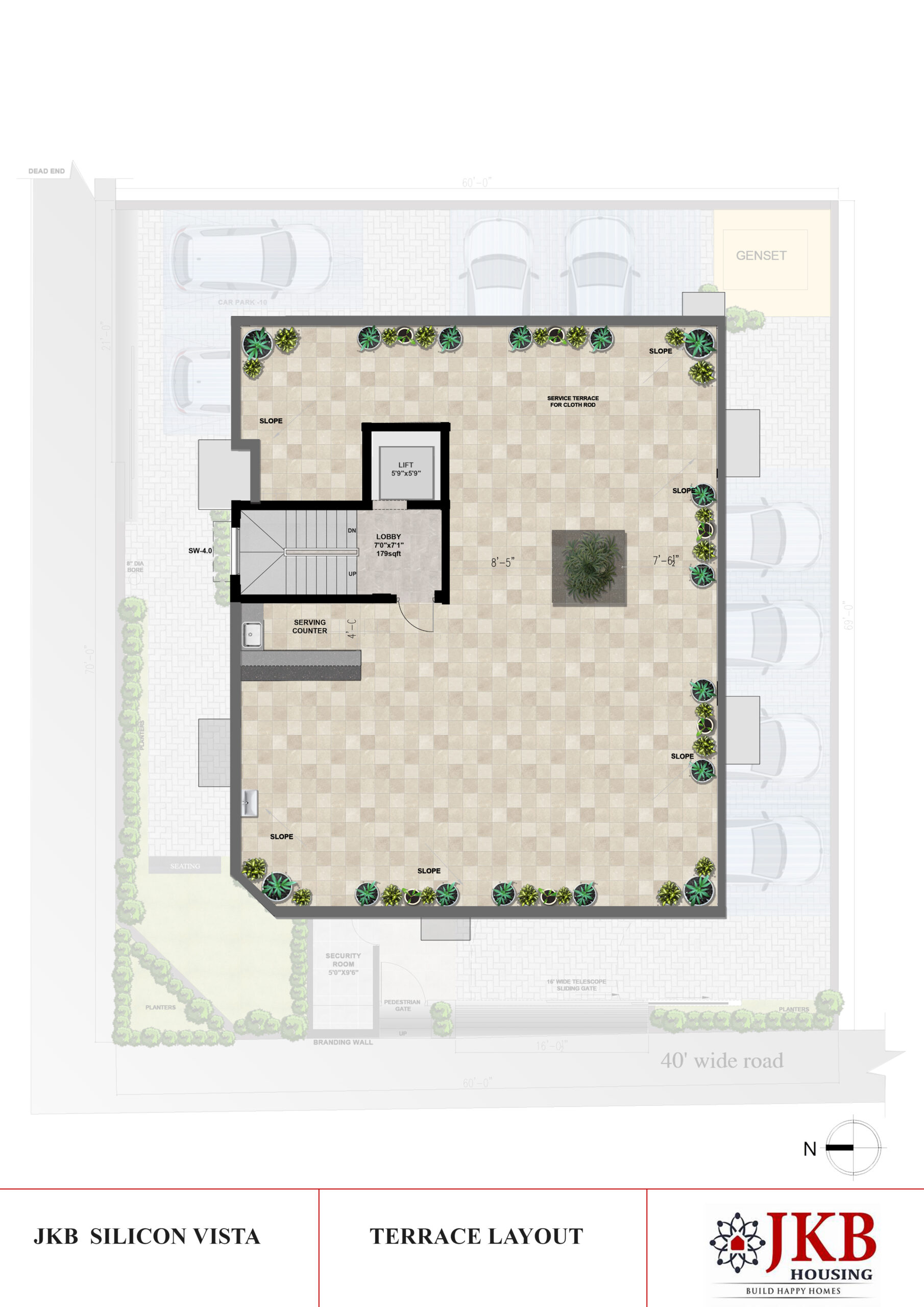 Terrace Floor plan