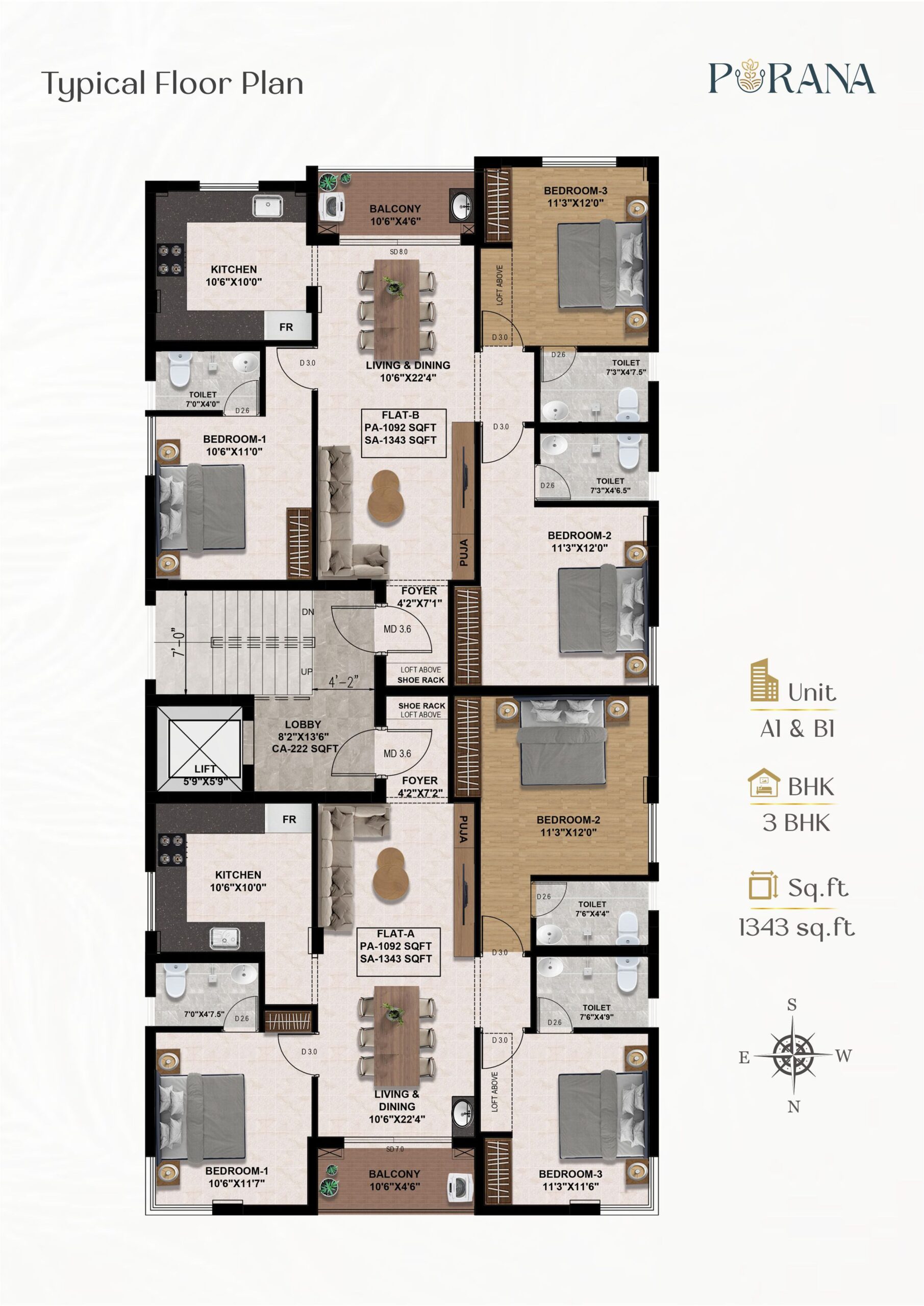 typical floor plan